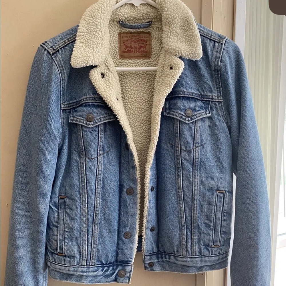 Levi's Original Sherpa trucker size xs